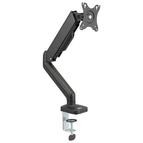 OHM オーム電機 ガススプリング式モニターアーム(4軸式/17〜32インチ/耐荷重2〜9kg/ブラック) OAーSMA02ーK