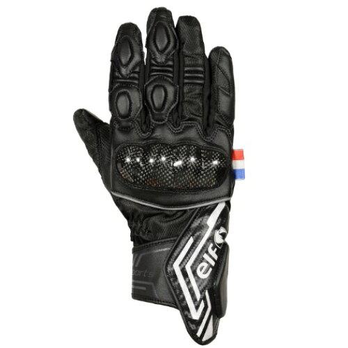 エルフ(elf) バイク グローブ ビアッジオグローブ ブラック Lサイズ EG-A510