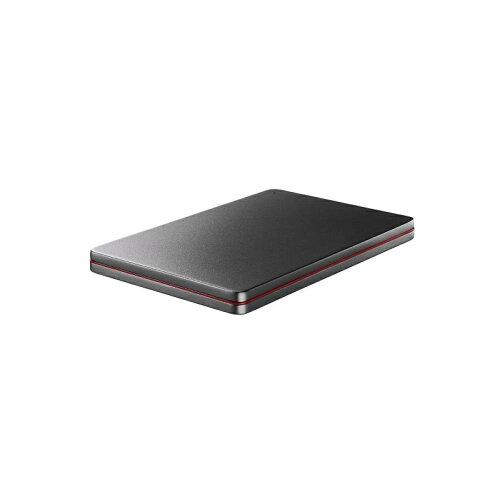 IODATA アイオーデータ USB3.2Gen1(USB 3.0)ポータブルHDD「カクうす」1TB Black×Red(HDPX-UTSC1K)