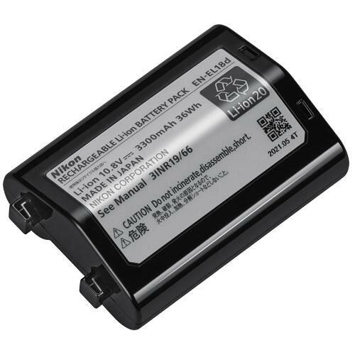 Nikon Li-ionリチャージャブルバッテリー EN-EL18d ブラックの通販は