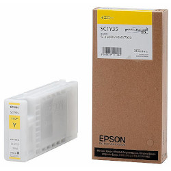 EPSON エプソン SureColor用 インクカートリッジ/350ml(イエロー) SC1Y35