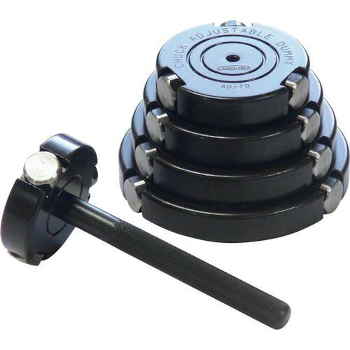 VICTOR ビクター 生爪成形治具 チャックアジャスタブルダミー 大径用5個セット AD50AD90 1個