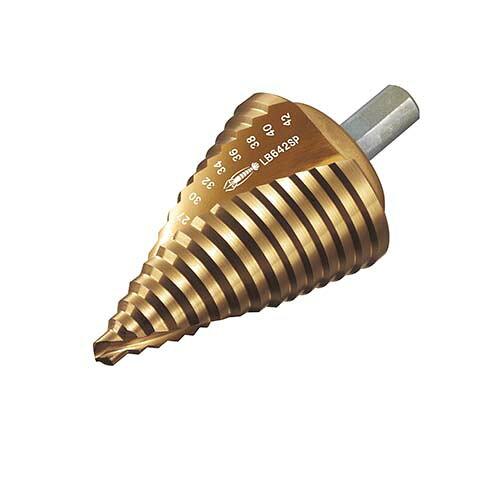 ロブテックス スパイラルステージドリル(チタンコーティング) 15段 6-42 LB642SP 1本