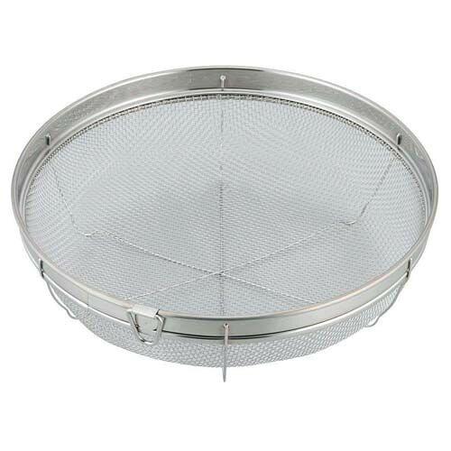 和平フレイズ SUIグート 浅型丸ざる21cm リング付(SUI-6024) (10014079)【入数:40】