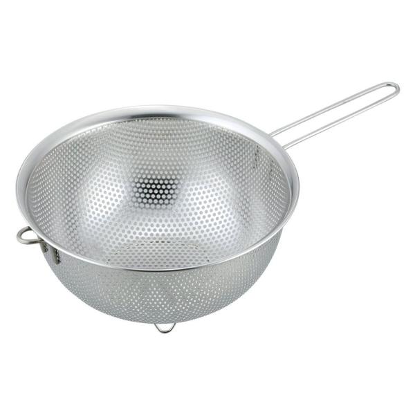 和平フレイズ SUIグート スタッキングパンチング片手ざる20cm(SUI-6033) (10014088)【入数:40】