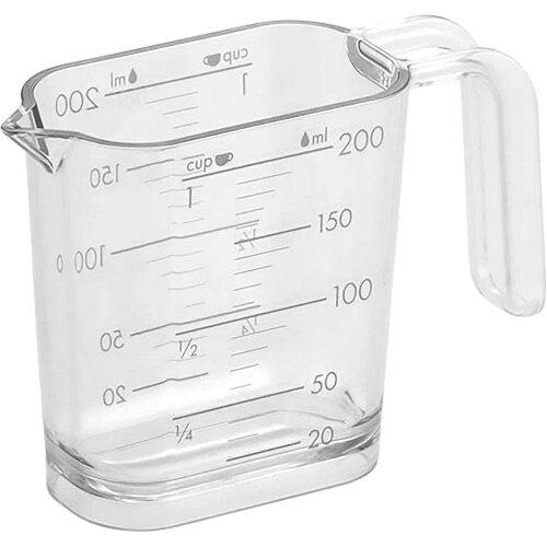 和平フレイズ(WAHEI FREIZ) ジー・クック 計量カップ200ml シルバーグレー(GC-262) (1024279)【入数:100】の通販は