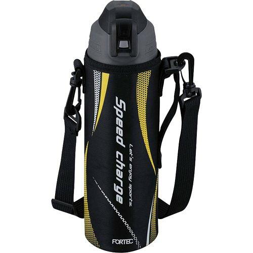 和平フレイズ フォルテック ワンタッチ栓ダイレクトボトル1.0L ブラック(RH-1558) (1026068)【入数:12】