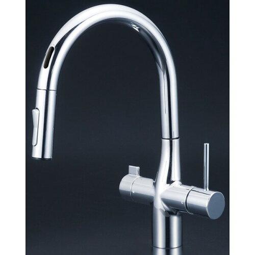 KVK KV KM6091SCECHS シングルシャワー混合栓 撥水