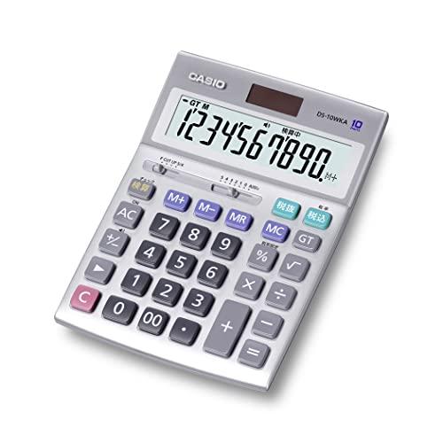 CASIO カシオ DS-10WKA-N 実務電卓 10桁 検算 デスクタイプ(DS-10WKA-N)