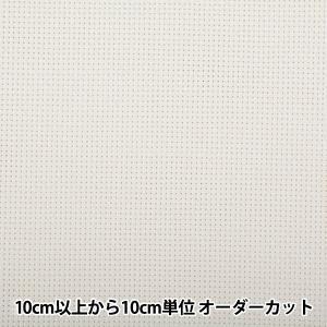 LECIEN (ルシアン) COSMO(コスモ)刺しゅう布 ジャバクロス 65 反物 (生成) (65199-9)【入数:50】