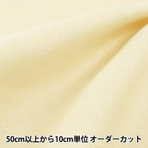 LECIEN (ルシアン) COSMO(コスモ)刺しゅう布 麻クラッシー 反物 (ベージュ) (321-9)【入数:50】