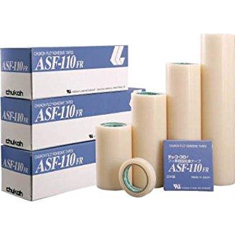 中興化成工業 フッ素樹脂(テフロンPTFE製)粘着テープ ASF110FR 0.23t×250w×10m ASF110FR-23X250 1巻
