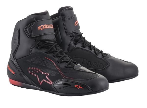 ALPINESTAR アルパインスターズ 【必ず購入前に仕様をご確認下さい】FASTER 3 DRYSTAR SHOE [1030 BLACK RED FLUO] 8/25.5cmの通販は