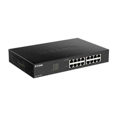 ディーリンクジャパン DGS-1100-16V2 ギガビットL2 Easyスマートスイッチ、10/100/1000BASE-Tポート×16、ファンレス、リミテッドライフタイム保証対象(DGS-1100-16V2/A2)