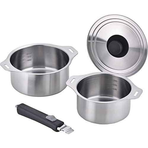 和平フレイズ 燕三 IH対応着脱式鍋14・16cmセット  EM-028