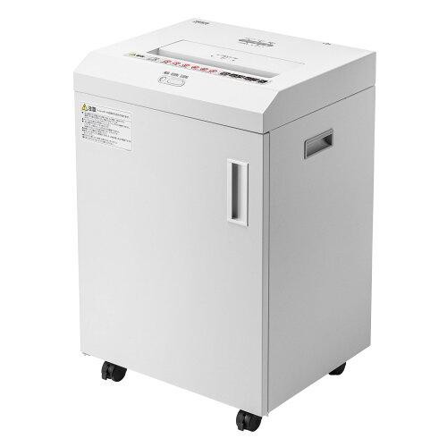 SANWASUPPLY サンワサプライ PSD-MA390 大容量電動シュレッダー マイクロカット 最大幅:A3 11枚〜50枚 41L〜50L ホッチキス可 ホワイト