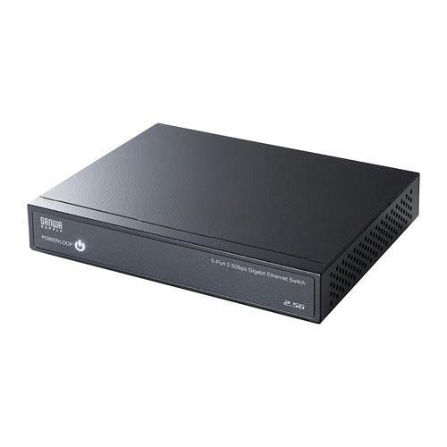 SANWASUPPLY サンワサプライ 2.5G対応 スイッチングハブ(8ポート・マグネット付き) LAN-2GIGAS801の通販は