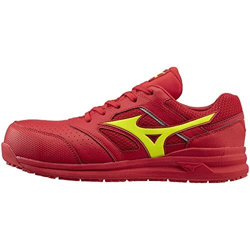MIZUNO ミズノ ミズノ プロテクティブスニーカーオールマイティ LS[[R2]] 11L レッド×イエロー 29.0 (F1GA21006229.0 7217)