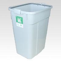 積水テクノ成型 エコポリペール角型 60L #60本体 グレー (PEK60H)の通販は 5,307円