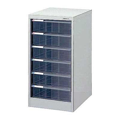 ナカバヤシ アバンテV2フロアケース A4タテ 深6段 ニューグレー(AF-M6ニユ-グレ-)