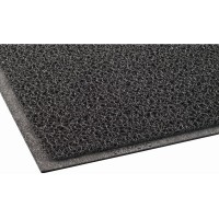 テラモト 玄関マット ケミタングルソフト 屋外用 ブラック 900×600mm((MR1392408)