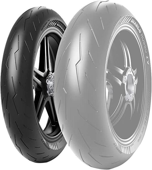 PIRELLI ピレリ 【必ず購入前に仕様をご確認下さい】DIABLO ROSSO IV : F 110/70ZR17 54W TL
