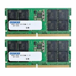 アドテック ADS4800N-X8GW DDR5-4800 SODIMM 8GB×2枚(ADS4800N-X8GW)