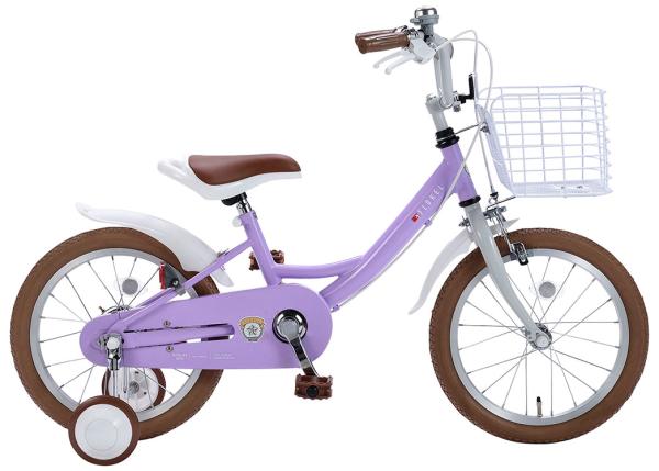 池商 幼児用自転車16・男女兼用 ラベンダー MD-16-LA【沖縄・離島への配送不可】