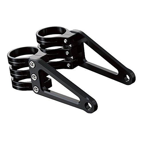 POSH Faith ポッシュフェイス マシンドホリゾン ロングヘッドライトステ- 43mm BK 3クランプ (032049-36)