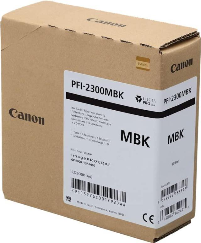 CANON キャノン キヤノンインクタンク PFI-2300 MBK(PFI-2300MBK)
