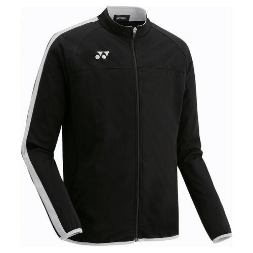 YONEX ヨネックス ユニトレーニングトップ (FW5007) [色 : ブラック/シルバー] [サイズ : L]