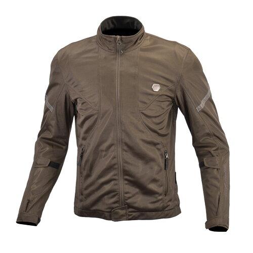 コミネ JK-162 Protect Full Mesh Jacket NEO 07-162 色:Brown サイズ:Lの通販は