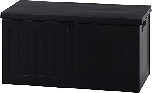 不二貿易 収納BOXベンチ BK 190L (38285) NT5395FJBK2S ブラック 品番:38356