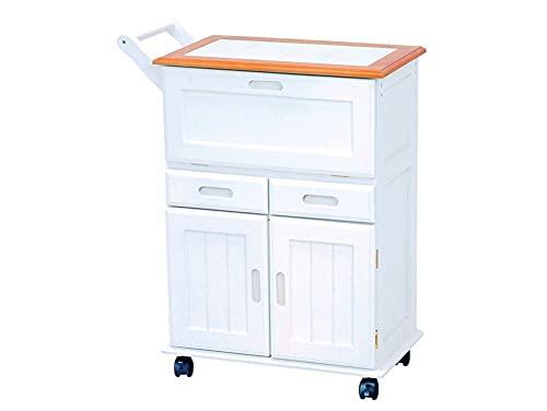 HAGIHARA 萩原 キッチンワゴン   MW-3709NW ※北海道、沖縄、離島配送不可