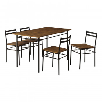 KOEKI Like Vintage ダイニング5点セット DS-V120(BR) (1742253)