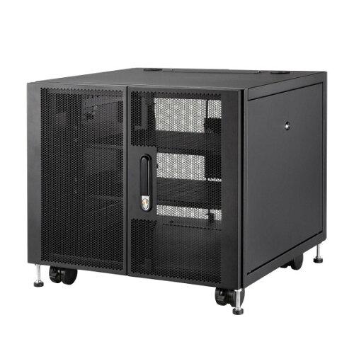 SANWASUPPLY サンワサプライ CP-SVCBOX5BK 小型19インチマウントボックス(9U D600)(CP-SVCBOX5BK)