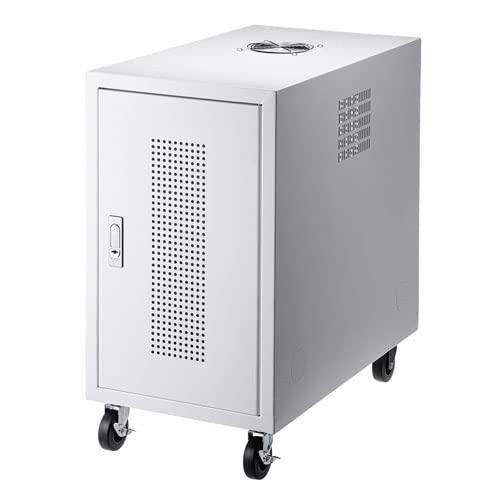 SANWASUPPLY サンワサプライ キャスター付きハブボックス(4U) CP-THBOX4UW