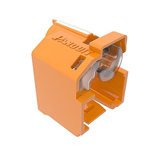 パンドウイットコーポレーション パンドウイット パッチコードロック(LANケーブルロック) オレンジ 10個入り 専用工具1個付き PSL-DCPLRE-OR (PSLDCPLREOR 6260)