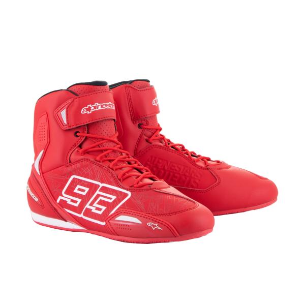 ALPINESTAR アルパインスターズ 【必ず購入前に仕様をご確認下さい】AUSTIN RIDING SHOE [3012 BRIGHT RED WHITE] 9.5/27.2cmの通販は