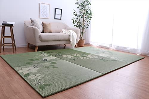 イケヒコ デザインリーフ U畳 82×82cm 6P 6枚組 18,921円