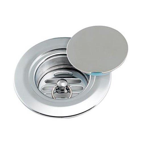 KAKUDAI カクダイ VP・VU兼用ハンディーツバヒロ掃除口(目皿つき) 400-416-100