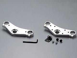 大阪単車用品工業 ハリケーン ジュラルミン トップブリッジ 品番:HT0523-11 カラー:ポリッシュアルマイト