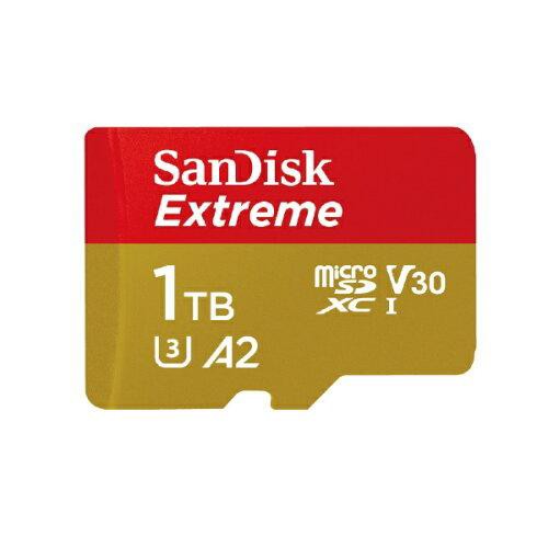 SANDISK サンディスク エクストリーム microSDXC UHS-Iカード 1TB(SDSQXAV-1T00-JN3MD)