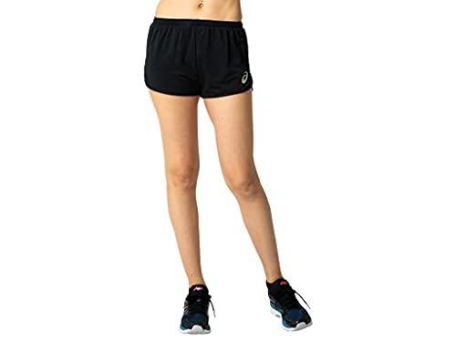 ASICS アシックス APGA3 W’Sランニングパンツ 2092A088 ブラツク(001) サイズ:Lの通販は