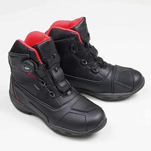 ラフ＆ロード(ROUGH＆ROAD) DTラフライディングシューズ BK/RD-24.0 RR6302BK/RD240の通販は 16,970円