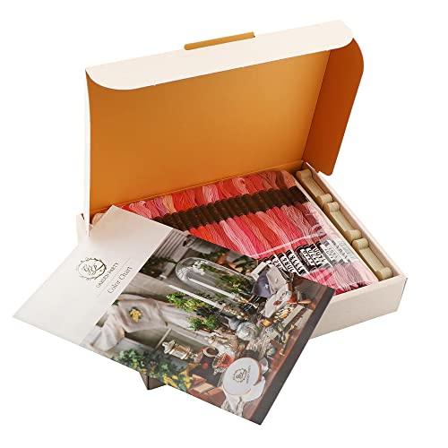 オリムパス製絲(Olympus Thread) オリムパス GARDEN PARTY 刺しゅう糸セット スプール付(100綛) ロマンテックガーデン GP-100D (1768854)