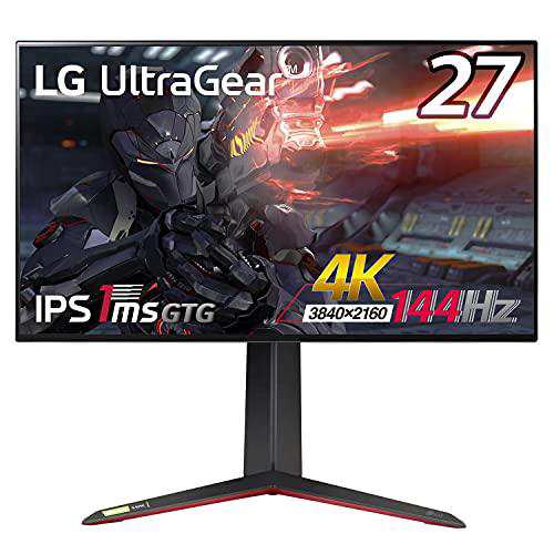 LG LG電子 27型 4K(3840×2160) Nano IPS Gaming 液晶ディスプレイ ブラック(27GP95R-B)