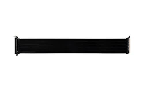 LIAN LI LIANLI PCI-e 4.0ライザーケーブル PW-PCI-4-60 ブラック ケーブル長600mm 日本正規代理店品