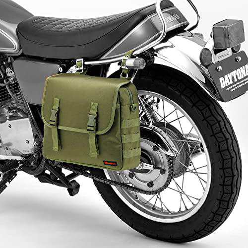 ヘンリービギンズ(Henly Begins) デイトナ ヘンリービギンズ バイク用 サイドバッグ 10L サドルバッグ DHS-24 グリーン 30819