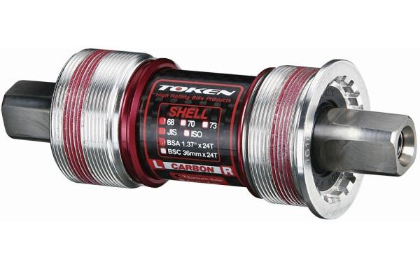 TOKEN TK868CT JIS/シマノ BB 68-118 チタン軸【沖縄・離島への配送不可】